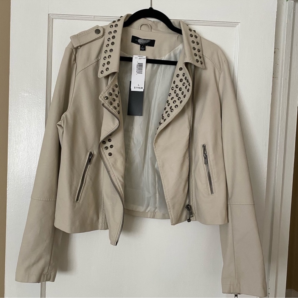 Fairchild leather jacket
